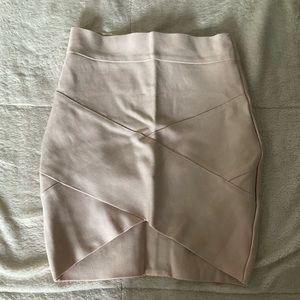 SALE - Light Pink Sexy Bandage Mini Skirt Size -XS